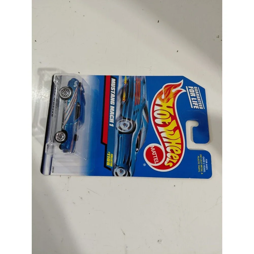 NIP Hot Wheels 1998 First Edition 1:64 Die Cast Ford Mustang Mach 1 Muscle Car B